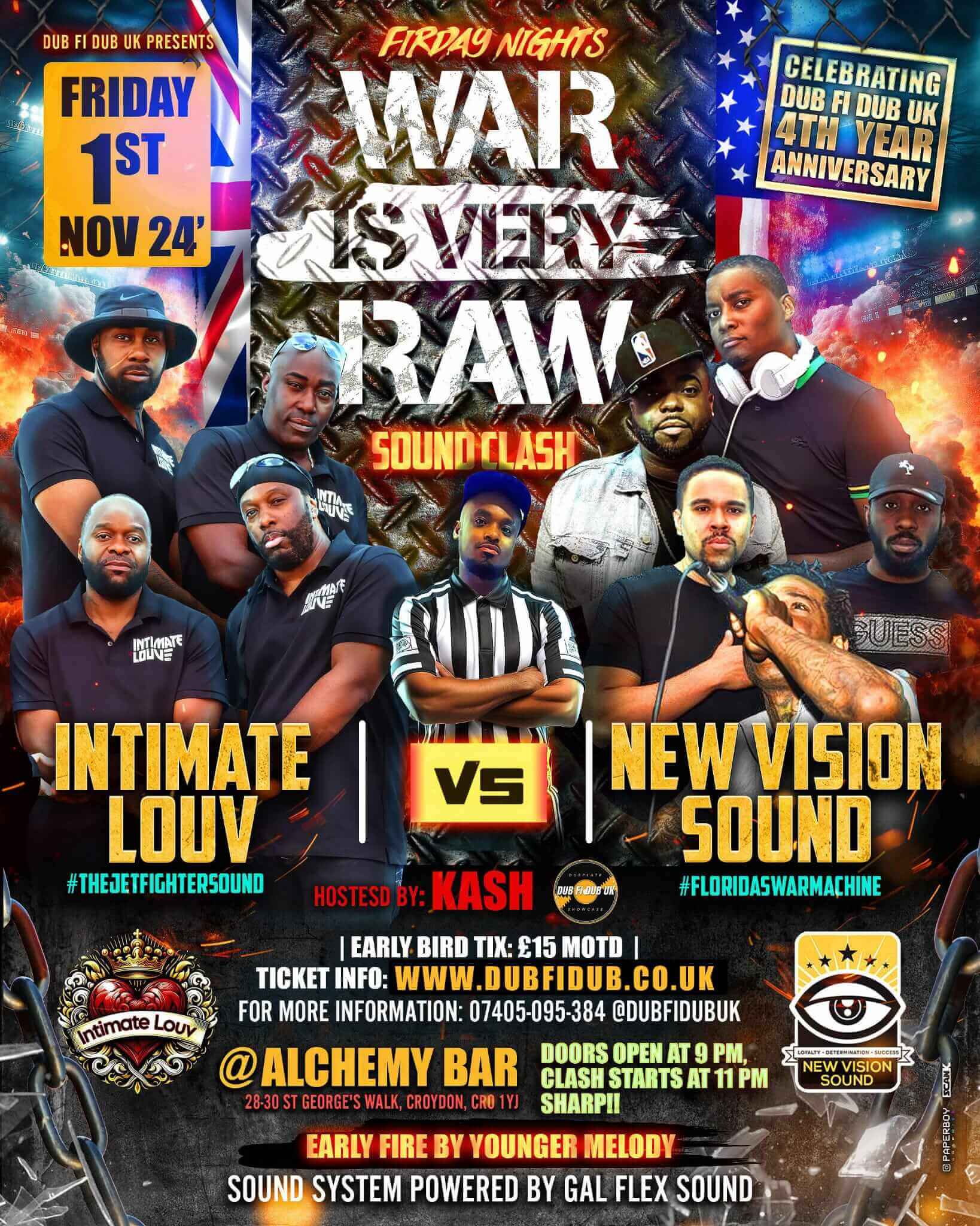 War is Very Raw Soundclash: A Clash Experience